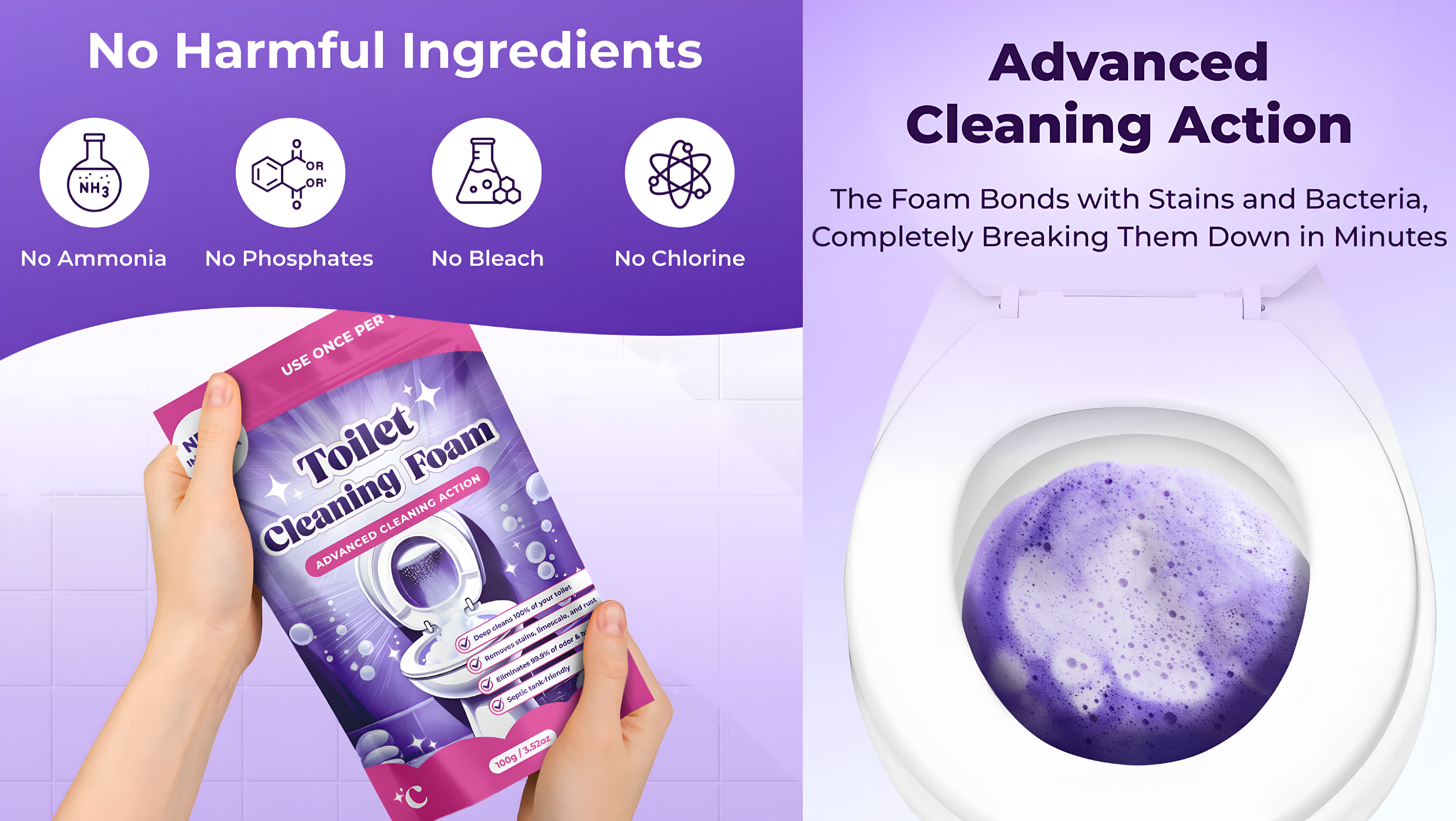 benefits of fizzclean toilet cleaner